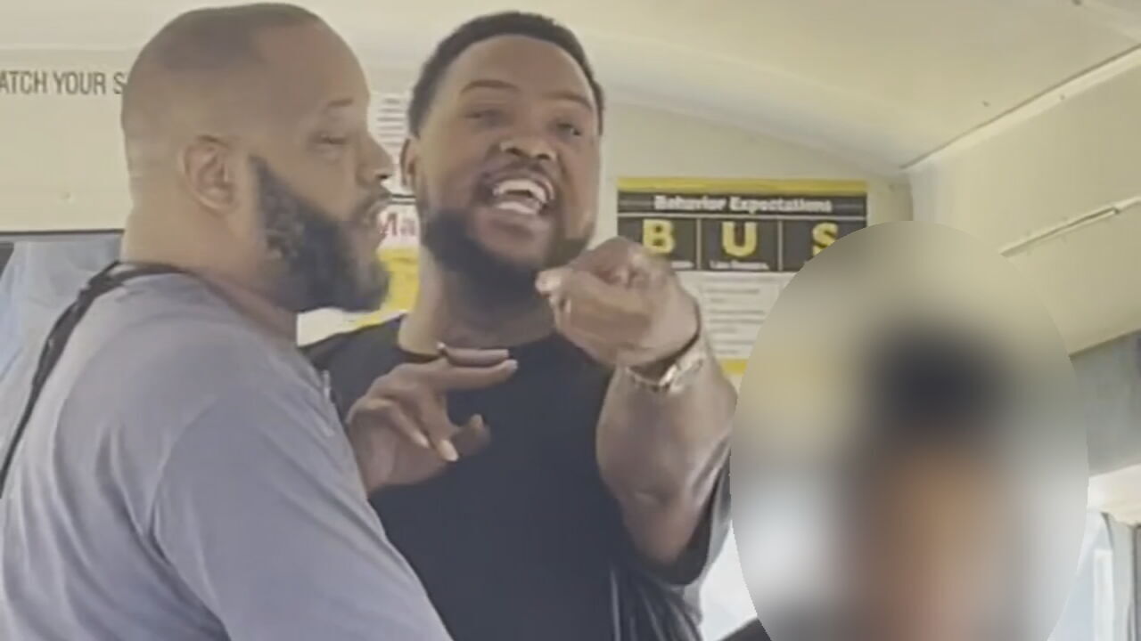 Delvantae King on JCPS school bus